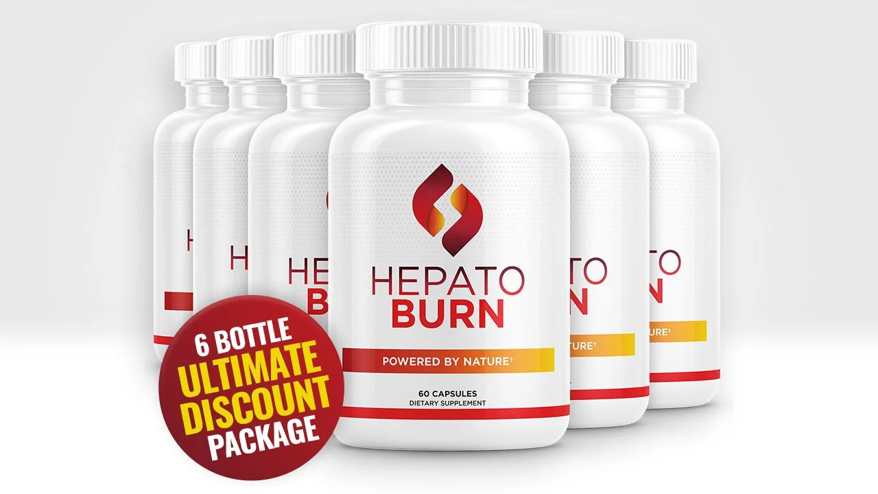 HepatoBurn 6 bottle ultimate discount package